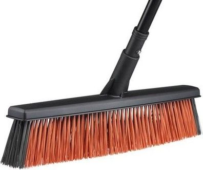 Fiskars Allzweckbesen-Kopf mit Powerclean-Borsten, Breite: 47 cm, L, Kunststoff