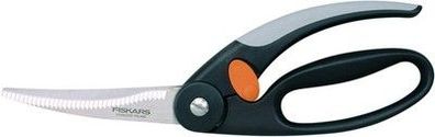 Fiskars Geflügelschere, Gesamtlänge: 25 cm, Qualitätsstahl/Kunststoff, 1003033