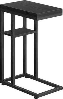 HOOBRO C-Form Beistelltisch, Klappbar Sofatisch Couchtisch Kaffeetisch EBK29SF01