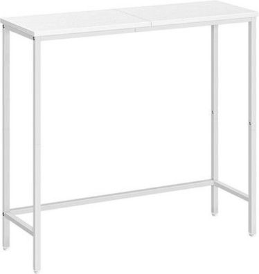 HOOBRO Schmaler Konsolentisch, 75 cm Beistelltisch, Flurtisch, Klein, EWW75XG01