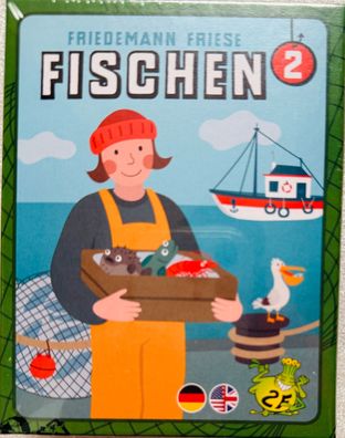 Fischen 2 2F-Spiele Familienspiel Kartenspiel Kinderspiel Stichspiel Deckbauspiel
