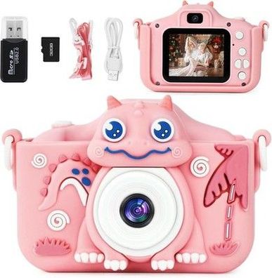 OSDUE Kinderkamera, 2.0” Display Digitalkamera Kinder, 1080P HD Eingebaute 32GB