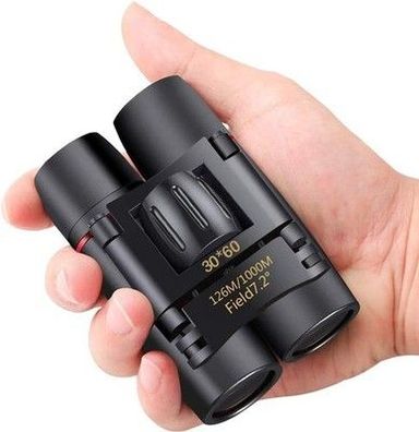 Kompakte kleine Ferngläser für Erwachsene und Kinder, 30 x 60 Zoll, klappbar