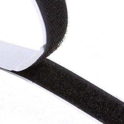 Klettband Selbstklebend Doppelseitig [8m x 25mm] - Für Teppiche, Vorhänge, DIY