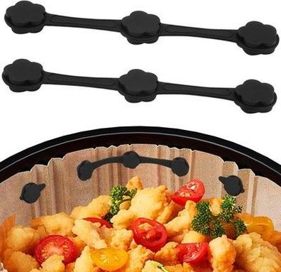 Luftbraten 6x Magnet Silikonschnalle Magnete Heiß-Luftfritteuse Luftfritteusen