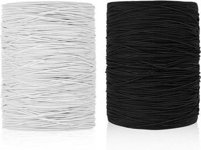 AUAUY Gummiband für Armbänder 1mm x 100m, Bunte Flechtschnüre, Faden Scoubidou