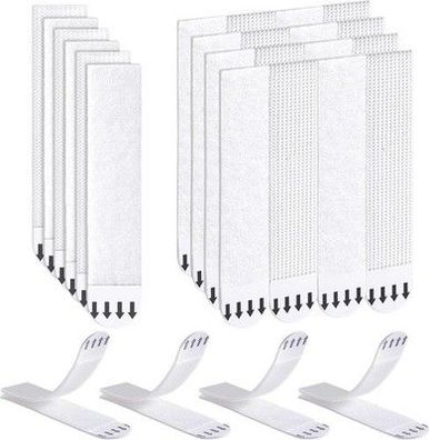 Ainiv Klebestreifen 15 Paar/30 Streifen, Bilder-Montagestreifen, hält bis 2 kg