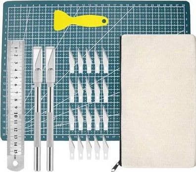 26 Stück Plotter Zubehör Vinyl Jäten Werkzeuge DIY Bastelwerkzeug, Bastelmesser