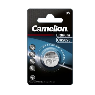Camelion CR2025 CR 2025 3V Lithium Knopfzellen Batterien 1er Blister