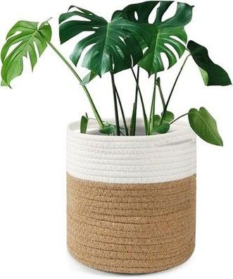 Tenn Well 20 cm Blumentopf mit Einsatz, Baumwolle, Innen-Pflanzgefäß, 20 x 20 cm