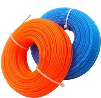 Mähfaden Trimmerfaden Nylon Rasentrimmerfaden Trimmer 0,065 Zoll 1,6 mm x 100 m