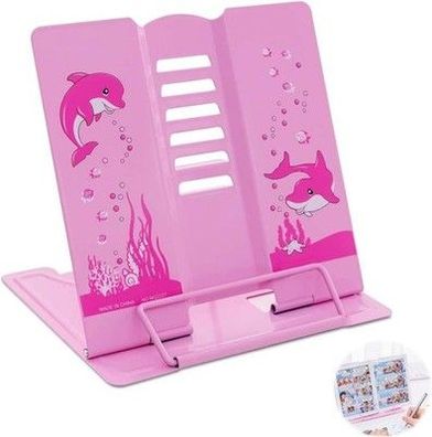 Buchständer, Leseständer, buchständer Schule, Küche und Büro, Leseständer, Rosa