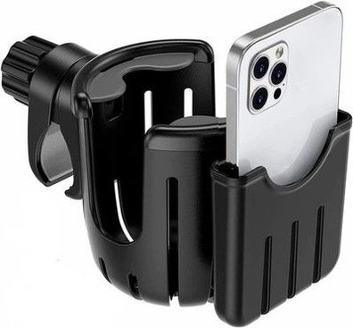 Getränkehalter Telefonhalter Becherhalter für Kinderwagen Buggy Zubehör Halter