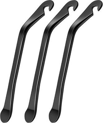 3 Stück Reifenheber Fahrrad, 120 x 7mm Kohlenstoffstahl Montierhebel Reifenheber