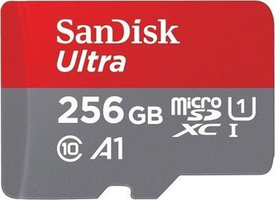 SanDisk Ultra Android microSDXC UHS-I Speicherkarte 256 GB + Adapter (Class 10)