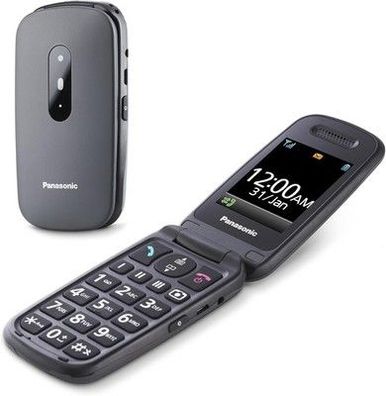 Panasonic KX-TU446EXG 2G Seniorenhandy ohne Vertrag (SOS-Notruftaste, Stoßfest)