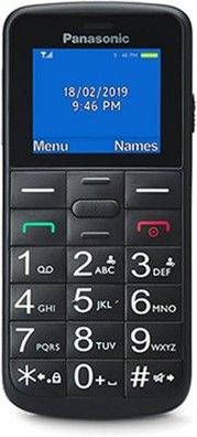 Panasonic KX-TU110EXB, 2G, unlocked, Seniorenhandy ohne Vertrag (Dual-SIM, SOS)