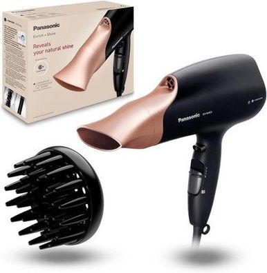 Panasonic EH-NA63 Nanoe Haartrockner, mit Diffusor, Styling-Düse, 2000W Leistung