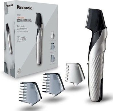 Panasonic Body-Trimmer ER-GK60 mit 3 Aufsätzen, Elektro-Rasierer für Herren