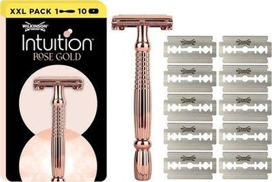 Wilkinson Sword Intuition Roségold Damenrasierer für die alltägliche Pflege