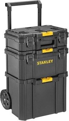 Stanley 3-in-1 Modularer Rollender Werkzeugkasten, STST83319-1, Werkzeug Kiste