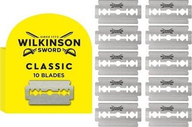 Wilkinson Sword Classic Rasierklingen für Herren Rasierer 10 Stück, Ersatz