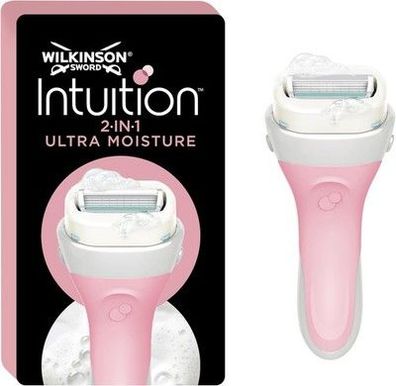 Wilkinson Sword Intuition 2-in-1 Ultra Moisture Damenrasierer, Haarentfernung