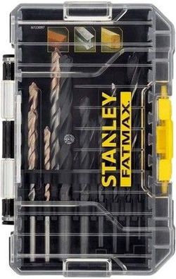 Stanley FatMax 14-tlg. Kombi Bohrer-Set STA88561, kompatibel: Pro-Stack & T-Stak