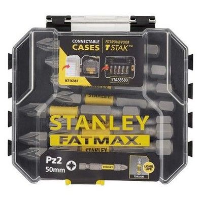 Stanley FatMax 10-tlg. Torsion Bit-Set STA88572 (Schüttelbox, 10x Pozidriv Bits)