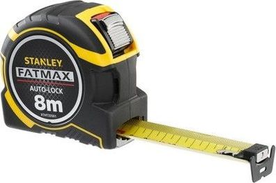 Stanley FatMax Maßband Bandmaß PRO Autolock (Maßband 8 m Länge, 32 mm Breite)