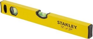 Stanley Wasserwaage Klassik (40 cm, horizontale/vertikale Libelle, STHT1-43102)