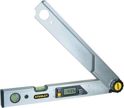 Stanley Winkelmesser digital Winkelschmiege - Wasserwaage digital (40cm, Silber)