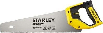Stanley JetCut Handsäge 2-15-594, fein, 380 mm Länge, 11 Zähne, 45°/90°-Anschlag