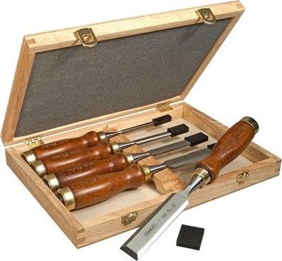 Stanley Bailey Stechbeitel Set 5-teilig (6/10/15/20/25 mm Beitelbreite 2-16-217)
