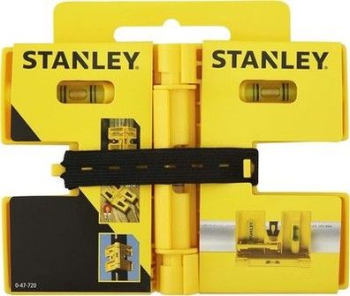 Stanley Pfosten-Wasserwaage mit intergrierten Magneten 10 x 14 cm, 0-47-720