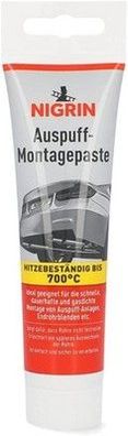 NIGRIN Auspuff-Montagepaste, hitzebeständig, geeignet für schnelle Montage 150 g
