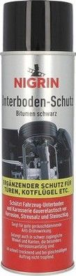 NIGRIN Unterbodenschutz-Spray, haftfähig, Korrosionsschutz für Unterboden, 500ml