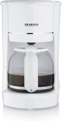 Severin Filterkaffeemaschine mit Glaskanne, Kaffeemaschine mit Permanentfilter