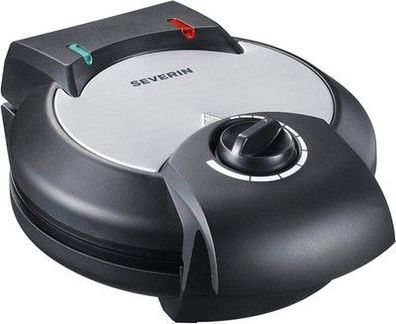 Severin Waffeleisen, Waffelbackgerät für Herzwaffeln, 1.300 W, schwarz, W 2103