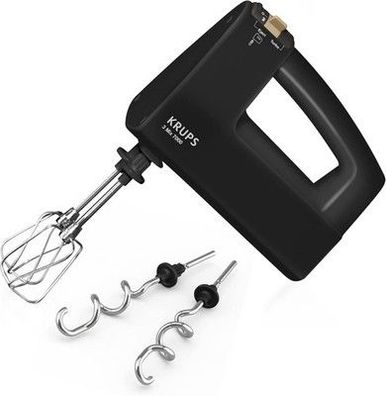 Krups F60858 3 MIX 7000 Handmixer bis 1kg Brotteig | 500W | ergonomischer Griff