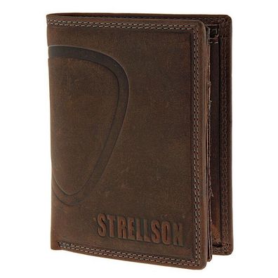 Strellson Baker Street BillFold V8 4010000224, dark brown, Herren