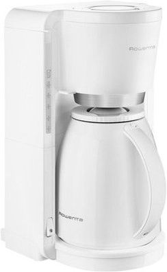 Rowenta Adagio Milano Filterkaffeemaschine mit Thermoskanne, 1 L Volumen, weiß
