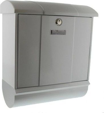 Burg-Wächter Briefkasten-Set mit integriertem Zeitungsfach, A4 Einwurf-Format