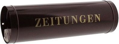 Burg-Wächter Zeitungsrolle mit Seitendeckel, Briefkastenergänzung, Rund 800 BR