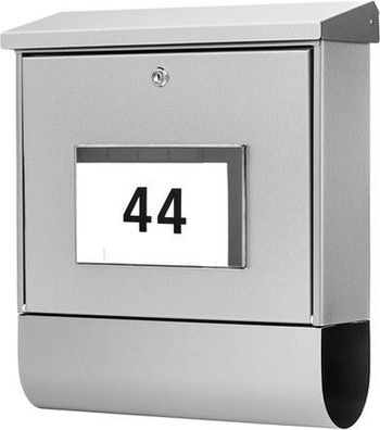 Burg Wächter Briefkasten mit Zeitungsfach + 2 Schlüssel, Malaga 4400 NI, 75310