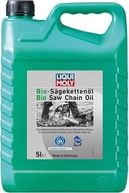 LIQUI MOLY Bio Sägekettenöl | 5 L | Gartengeräte-Öl | Art.-Nr.: 1281, Farblos