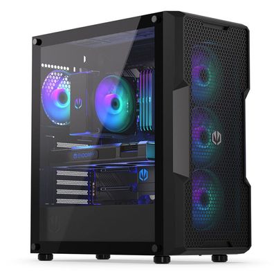 Regnum 400 Argb (Schwarz, Tempered Glass)