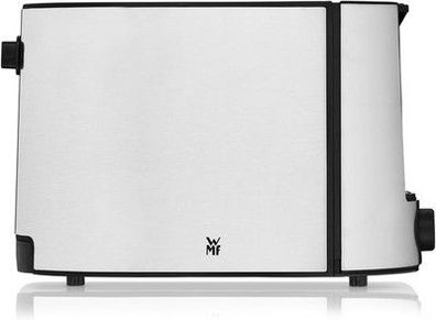 WMF Bueno Pro Toaster 2 Scheiben, Doppelschlitz Toaster Edelstahl, 6 Stufen