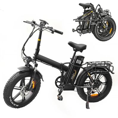 Emoko C94 35ah urbanes faltbares lasten-elektrofahrrad,20",750W, ydraulische Bremse