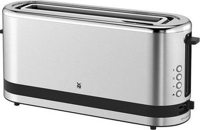 WMF Küchenminis Toaster Langschlitz mit Brötchenaufsatz, 2 Scheiben, XXL, 900 W